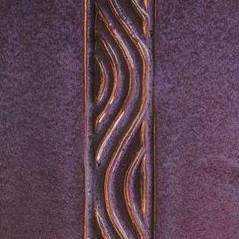 Amaco Mulberry Mist Dipping and Layering Glaze